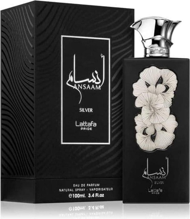 Actual product image Lattafa Perfumes Pride Ansaam Silver (Eau de parfum, 100 ml)