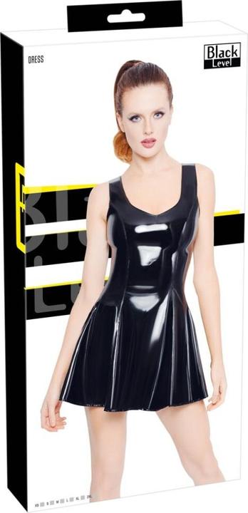Produktbild Black Level Lack Kleid schwarz M (M)