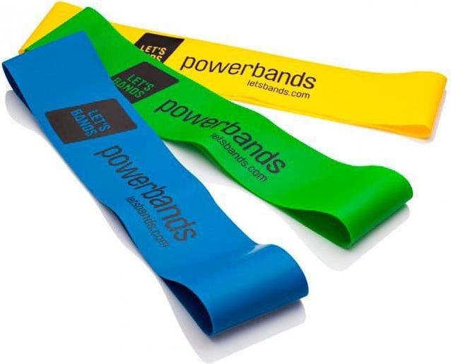 Let's Bands Set Mini (0.22 m, Easy, Medium, Strong)