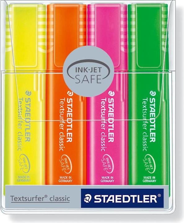 Actual product image Staedtler Highlighter Textsurfer Promo 4pcs box (4x)