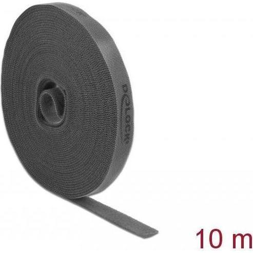 Thumbnail - Delock, Klettband, Klettband 10 m x 15 mm Grau (15 mm)
