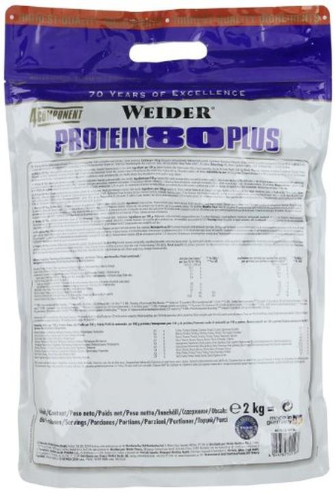 Produktbild Weider Protein 80 Plus (2000 g, 1x, Schokolade)