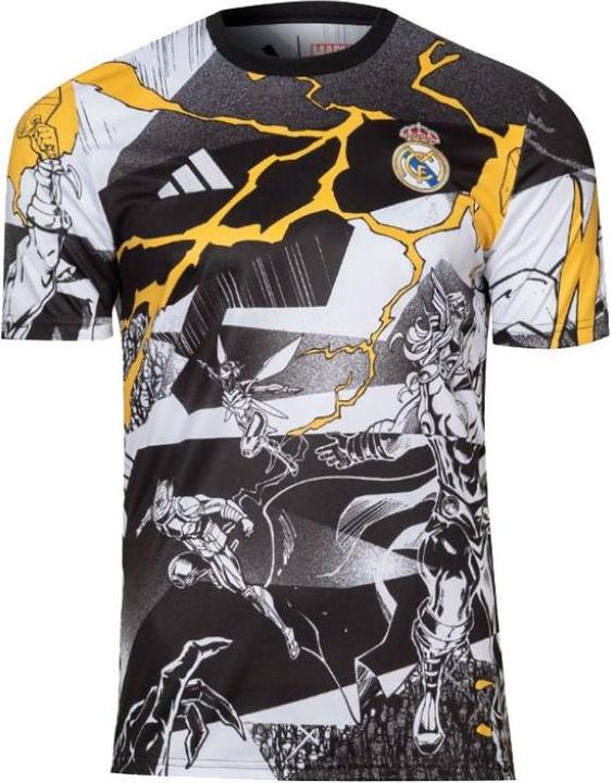 Adidas Real Madrid Marvel Avengers Aufwärm-T-Shirt (M)