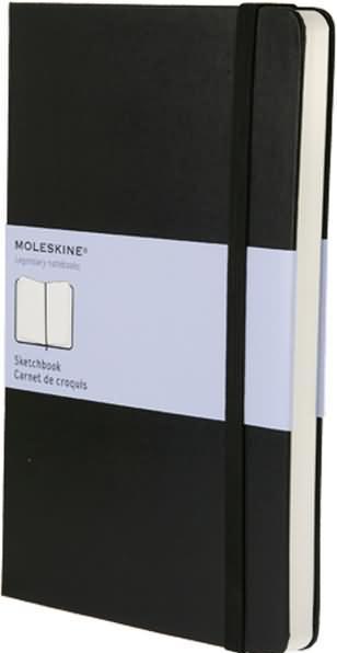 Image du produit Moleskine Sketchbook (13 x 21 cm, Blanc, Couverture rigide)