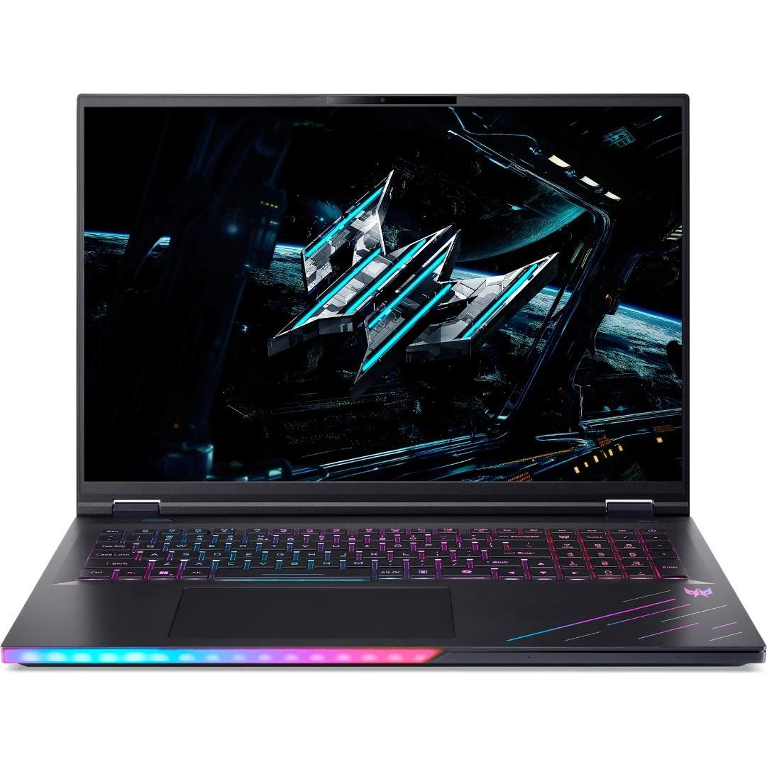 Acer PH18-73-92QN (18", Intel Core Ultra 9 275HX, 64 GB, 1 GB, Eng. Int.), Notebook, Schwarz