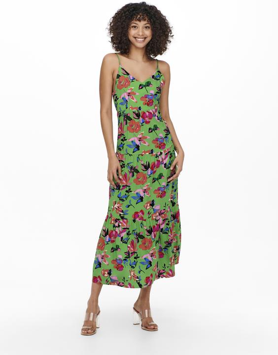 Actual product image Only Patterned strap maxi dress (S)