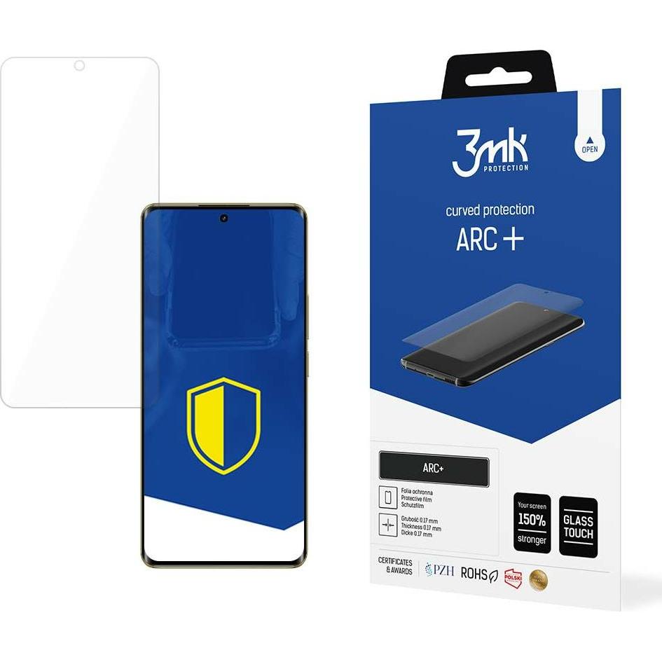 3MK Folia ARC+ Realme 12 5G Folia Fullscreen (1 pz., Realme 12), Pellicola protettiva smartphone