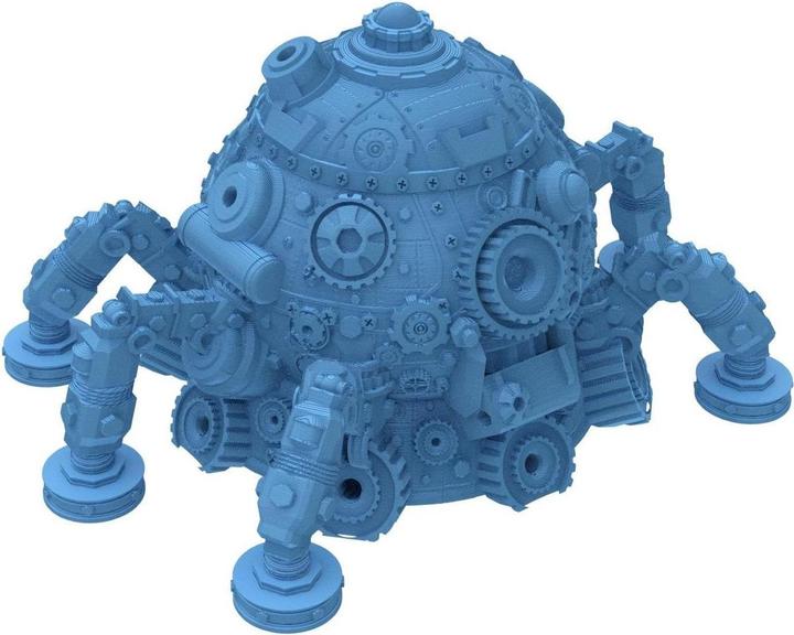 Produktbild Feldherr Fates End Dice Jail Octotank himmelblau 3D-gedruckt Zubehör (Kunststoff)