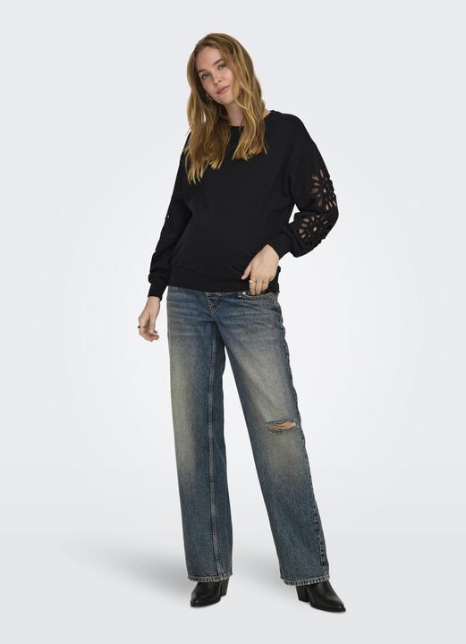 Image du produit Only Maternity Coupe normale Col rond Maternité Épaule basse Sweat-shirt (M)