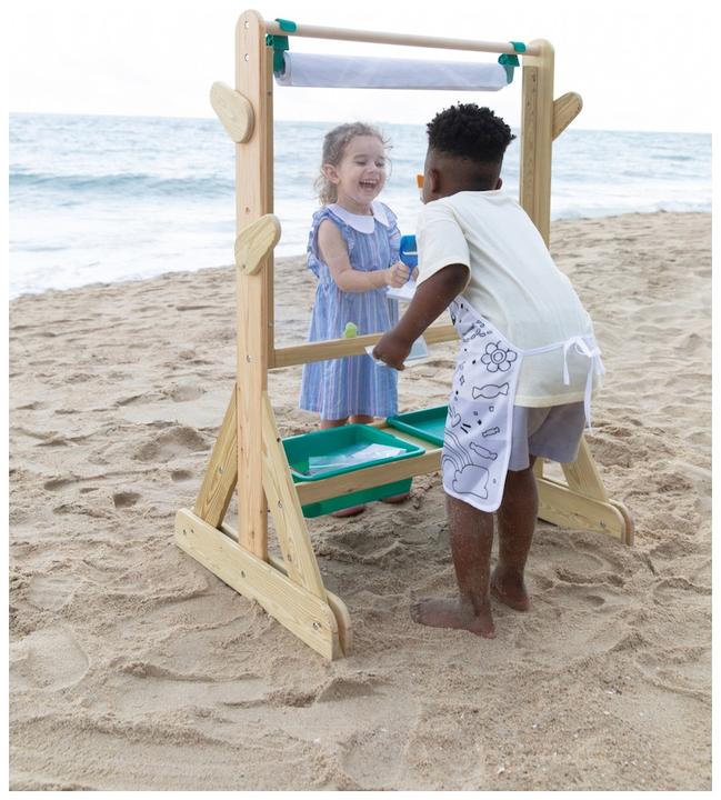 Actual product image Hape Outdoor colouring board