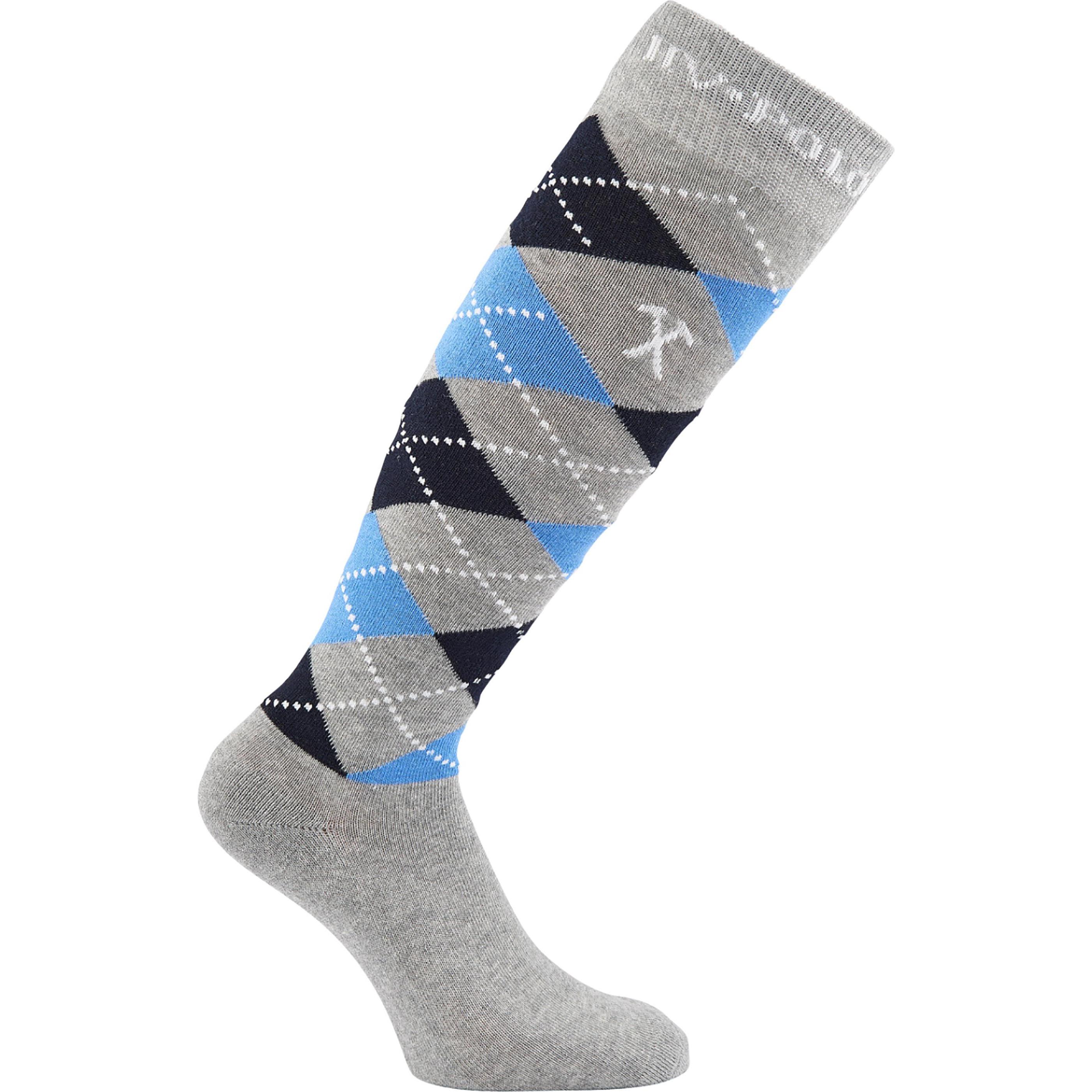 HV Polo, Damen, Sportsocken, Argyle (43 - 46), Grau