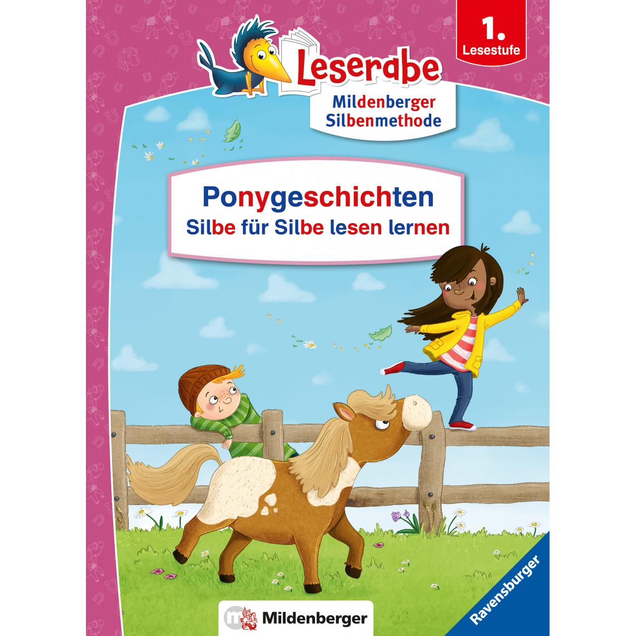 Ponygeschichten – Silbe für Silbe lesen lernen - Leserabe ab 1. Klasse - Erstlesebuch für Kinder..., Kinderbücher von Ju...