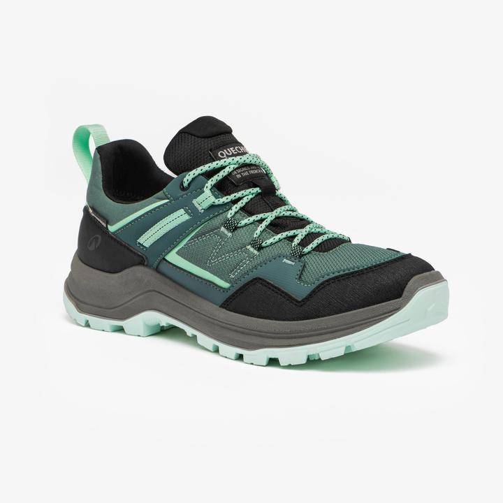 Image du produit Quechua Chaussure de randonnée imperméable femme, MH100 vert (42)