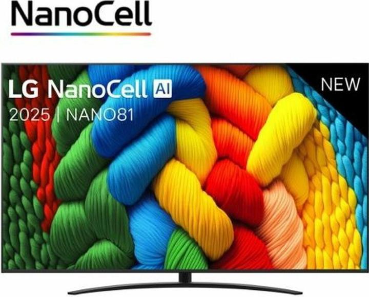 Immagine prodotto LG 86NANO81A6A Ultra HD HDR NANO-TV 86 (217 cm) (50", Nano-Cell, 4K, 2025)
