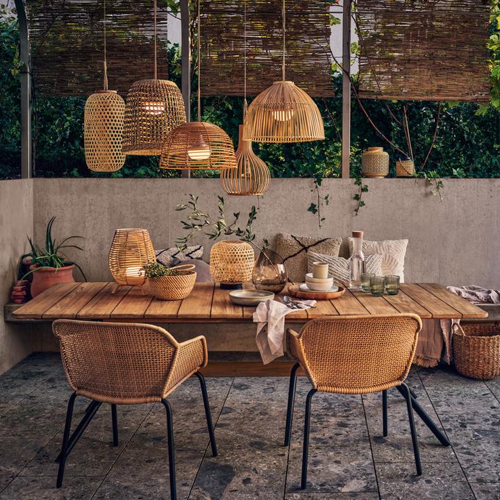 Actual product image Globo Solar light brown 1xLED (IP44)