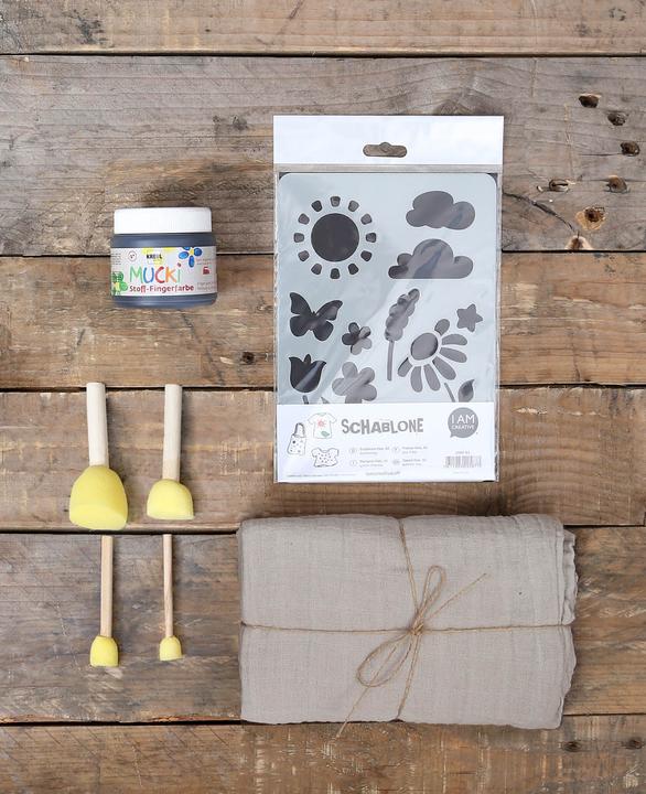 Produktbild I Am Creative Musselin Halstuch DIY Kit (15.80 cm, 24.50 cm)