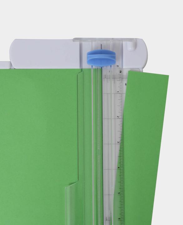 Actual product image I Am Creative Paper cutter, cutter for cutting and folding paper with fold-out se (A3)