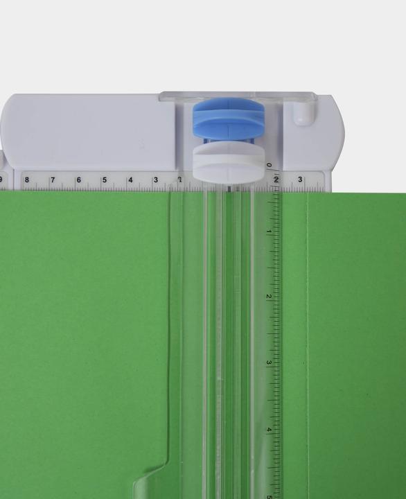 Actual product image I Am Creative Paper cutter, cutter for cutting and folding paper with fold-out se (A3)