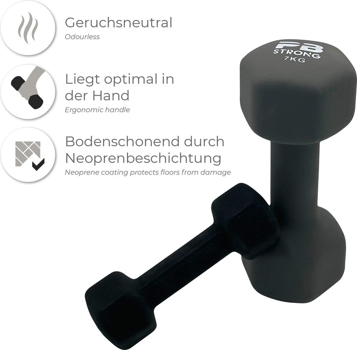 Actual product image Perform Better Neopren Kurzhantel (1 x 9 kg)