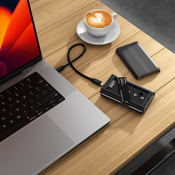 Actual product image Satechi USB4 NVMe SSD Pro (M.2 2280, M.2 2260, M.2 2242)