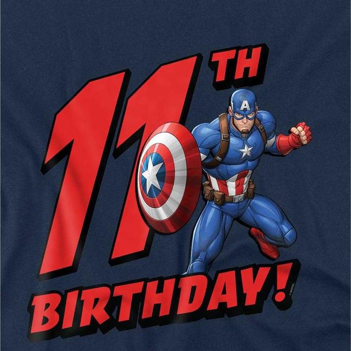 Produktbild Captain America Sweatshirt 11. Geburtstag (128)