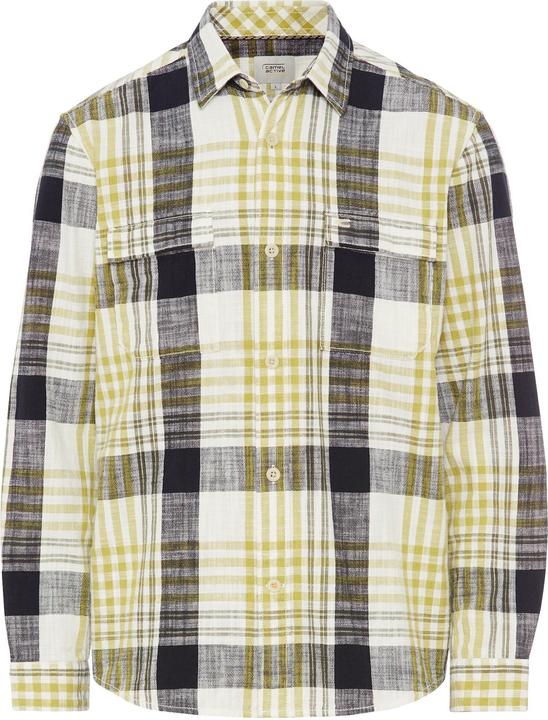 Image du produit Camel Active Kariertes Langarm Hemd aus Baumwolle (XXL)