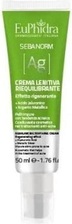Actual product image Euphidra SebaNorm AG Rebalancing Soothing Cream 50ml (50 ml, Day cream)