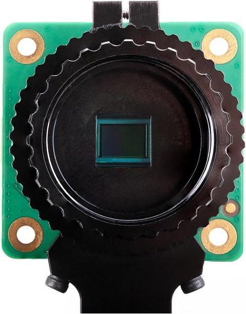 Actual product image Raspberry Pi SC0261 - HQ Camera Module CSI-2 with 12 Megapixels Resolution