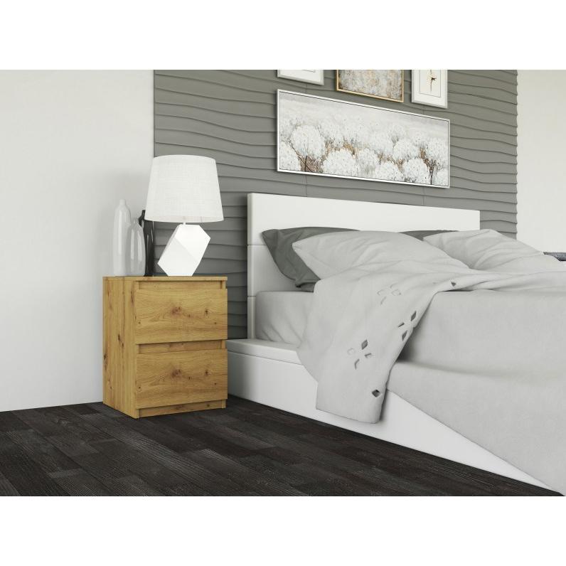 Thumbnail - Topeshop, Nachttisch, Malwa (30 x 30 x 40 cm)