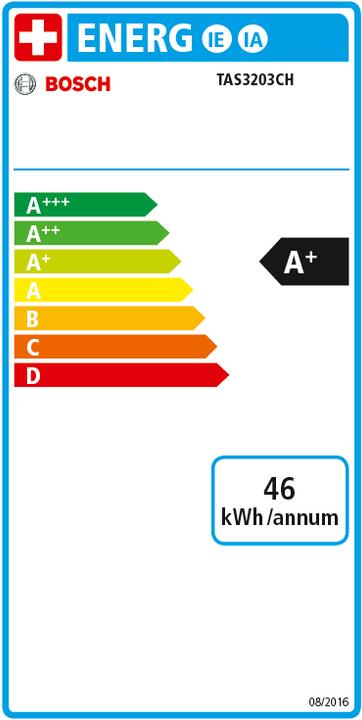 Label énergétique Bosch Hausgeräte T32 Suny (Tassimo)