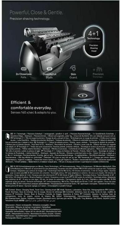 Actual product image Braun Series 8 (8617s)