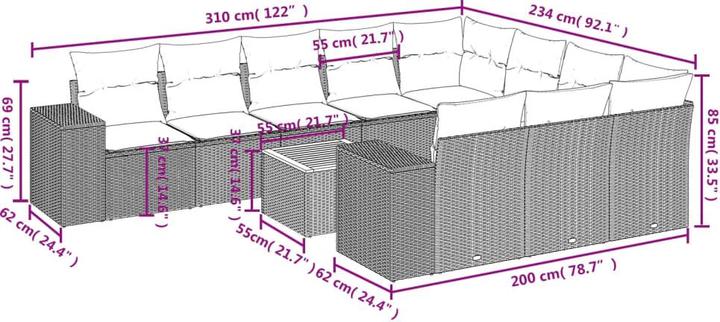 Produktbild vidaXL Remy