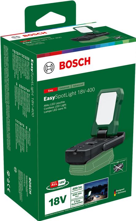 Productafbeelding Bosch Home & Garden EasySpotLight 18V-400 (400 lm)