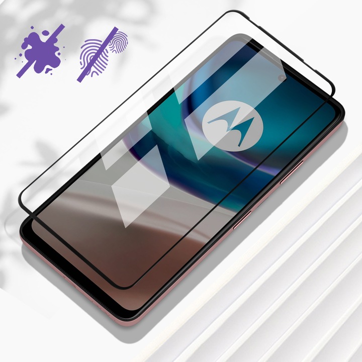 Actual product image Avizar 9H hardness glass display protection film (1 Piece, Motorola Moto G42)