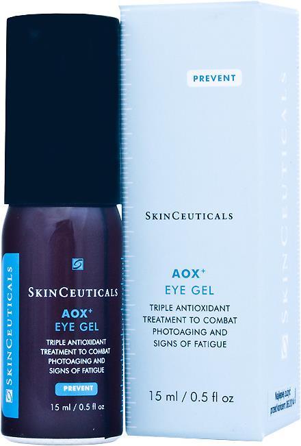 Produktbild SkinCeuticals AOX + Eye Gel (Augenpflege Serum, 15 ml, Tag + Nacht)
