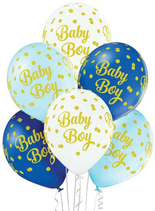 Multicoloured, Blue, White