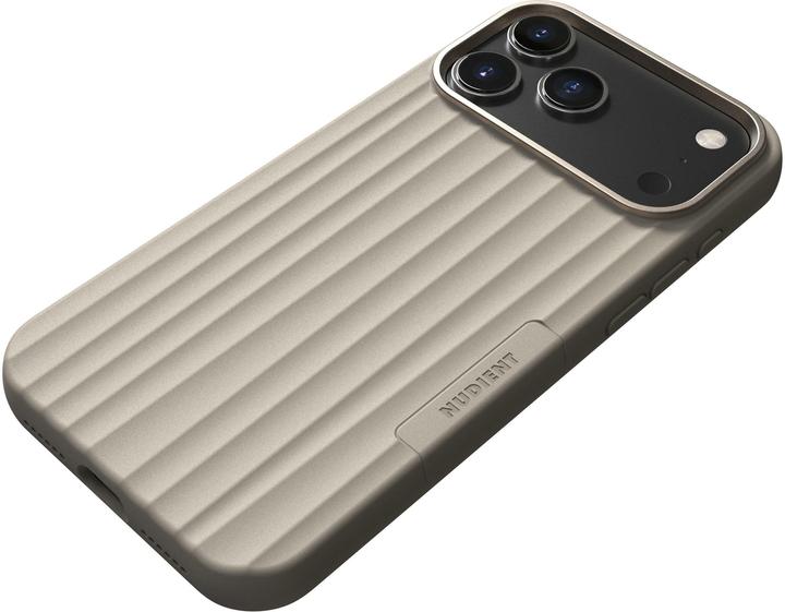 Actual product image Nudient Bold MagSafe Case Apple iPhone 17 Pro Max Linen Beige (Apple iPhone 17 Pro Max)