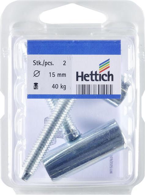 Immagine prodotto Hettich Rahmenoberteil verzinkt 15 mm, 2 Stck