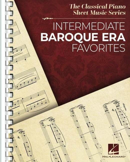 Actual product image Intermediate Baroque Era Favorites: The Classical Piano Sheet Music Series (English, Hal Leonard Corporation, 2021)