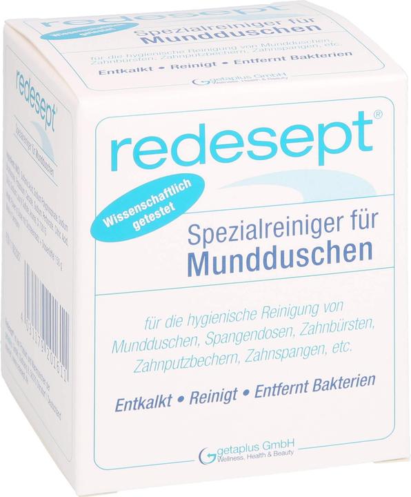 Produktbild Kaux Redesept Mundduschenreiniger, 150 g PUL (Mundduschenaufsätze)