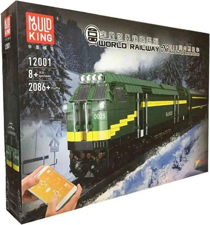 Mould King Mold King 12001 Diesel Lokomtive NJ2 (2086 pieces