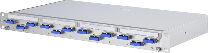 Productafbeelding Metz Connect 150229D212-E OpDAT PA 12xSC-D OS2 gemonteerd - patchpanel