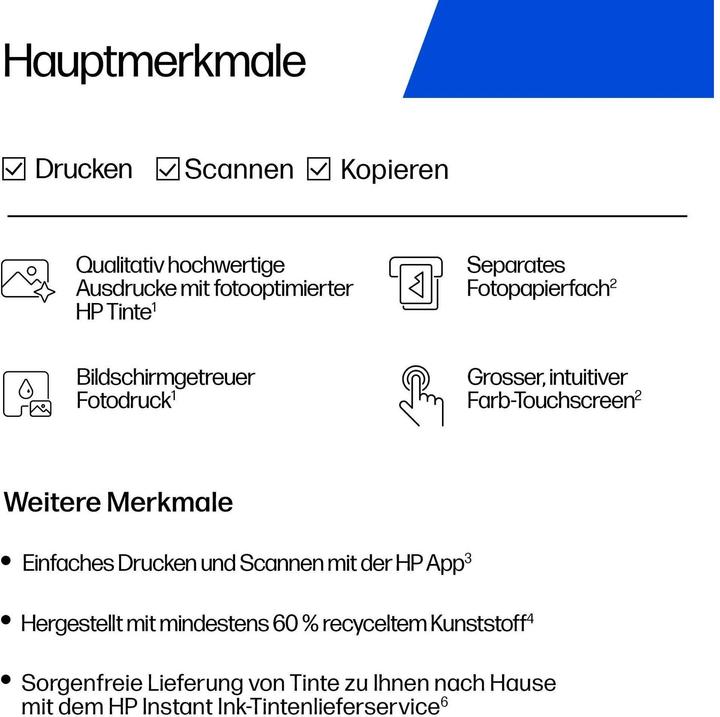 Image du produit HP Hewlett-Packard ENVY PHOTO 7931 ALL-IN-ONE PRINTER NMS IN MFP (Couleur)