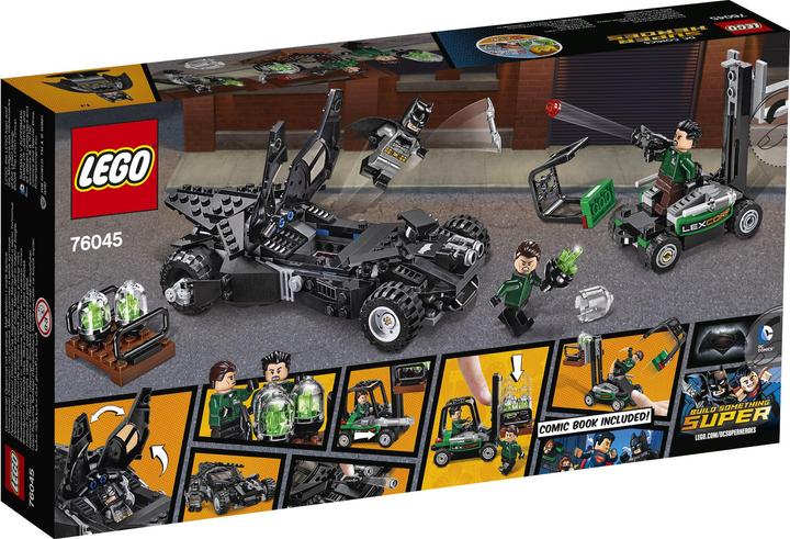 Produktbild LEGO Super Heroes Kryptonit-Mission im Batmobil (76045, LEGO DC)