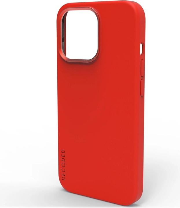 Produktbild Decoded Silicone Backcover iPhone 13 Pro Max Brick Red (Apple iPhone 13 Pro Max)