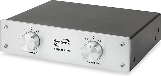 Produktbild Dynavox VerstärkerBoxenUmschalter AMPS PRO silber