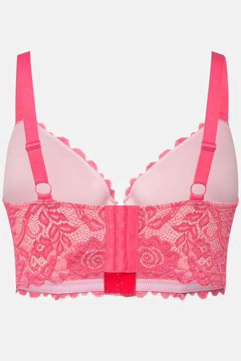 Actual product image Ulla Popken Lace Front Closure Underwire Bra (100 C)