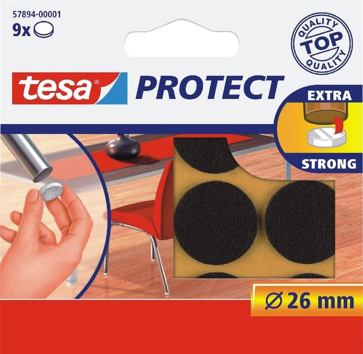 tesa Filzgleiter (Filzgleiter, 9 Stück)