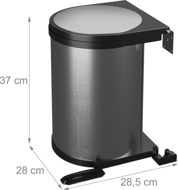Productafbeelding Relaxdays Ingebouwde afvalbak (12 l)