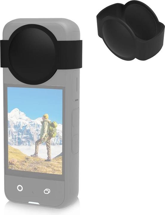 Produktbild König Design Kamera Schutz Hülle Set für Insta360 X3 Linse Case Cover Silikon Tasche Folie (One X2, Insta360 X3)